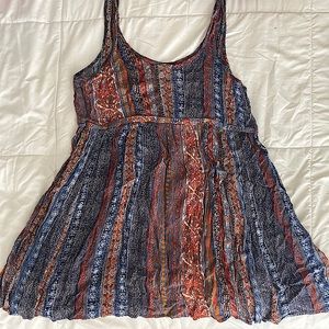 Urban Outfitters boho printed swim suit cover up.